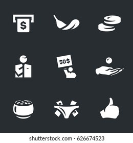 Vector Set of Easy Money Icons.