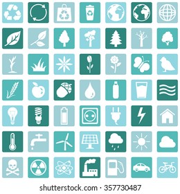 Vector Set of Ecologic Icons