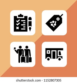  vector set. ecology and environment, test, transport and travel illustration for web and graphic design