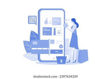 Vector set of Ecommerce icons