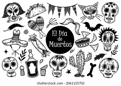 358 Día De Muertos Stock Vectors, Images & Vector Art | Shutterstock