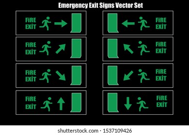 Evacuation Sign Images, Stock Photos & Vectors | Shutterstock