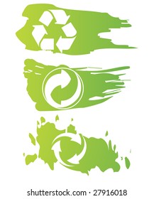 Vector set of environmental / recycling icons