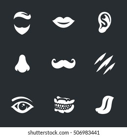 Vector Set of Face parts.