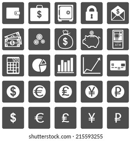 Vector Set of Finance Icons