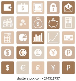 Vector Set of Finance Icons