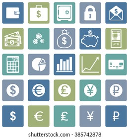 Vector Set of Finance Icons