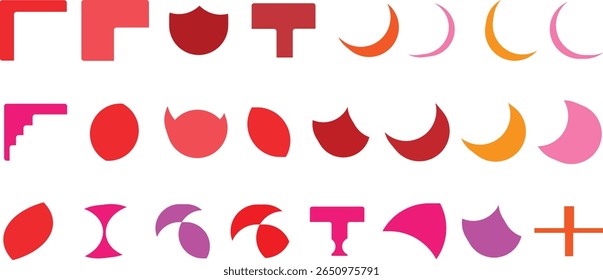 vector set of fire icons Sparkle Star Icon Set - Vector Stock Illustration. Different forms of stars, constellations	