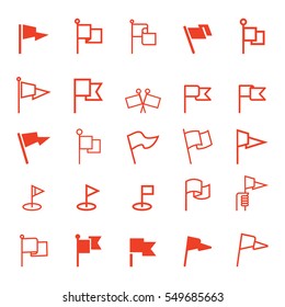 Vector set of flags. Flag Icons for Banners, Presentations, Web Pages, Logo