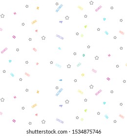 Vector set of flat icon zodiac sign pattern. Zodiac signs collection, Aries, Taurus, Gemini, Cancer, Leo, Virgo, Libra, Scorpio, Sagittarius, Capricorn, Aquarius, Pisces. Horoscope illustration