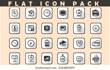 Vector set of flat web icons. Seo, digital marketing, development, business and finance, e-commerce and shopping icons, web design
