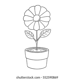 vector set of flower