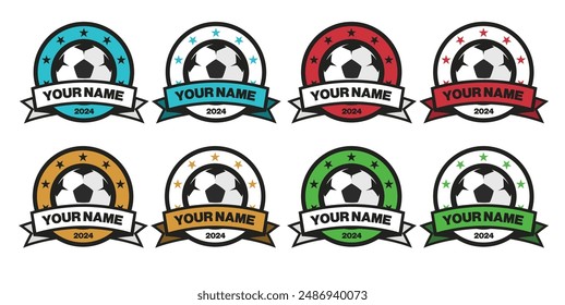Vector Set of Football Crests