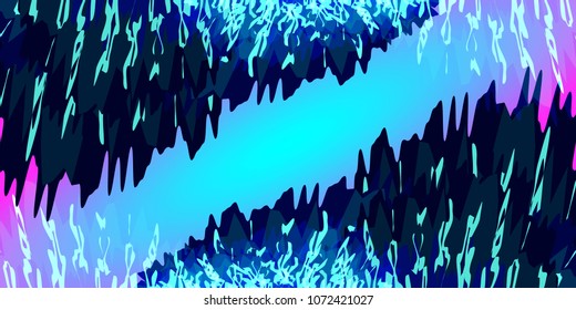 Vector set of frames from underwater algae textures in the sea or ocean. For decorations or postcards in the marine underwater style.
