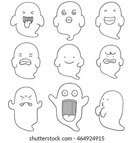 vector set of ghost