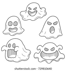 vector set of ghost