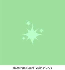 vector set glittering color light