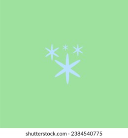 vector set glittering color template