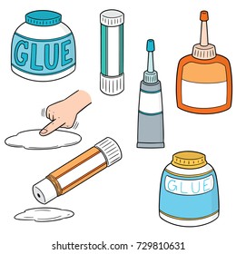 Glue Stick Art and Craft Stock Illustrations, Images & Vectors