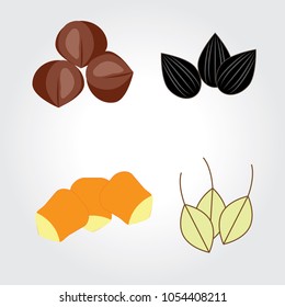 vector set of grains