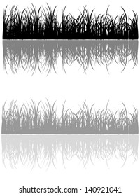 Vector set grasse ecology