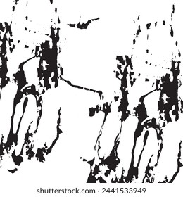 vector set of grunge brush illustrator