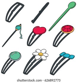 vector set of hairpin