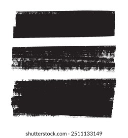 Vektorgrafik mit handgezeichneten Pinselstrichen, Flecken für Hintergrundbilder. Einfarbige Design-Elemente. Einfarbige, handgezeichnete künstlerische Hintergründe.