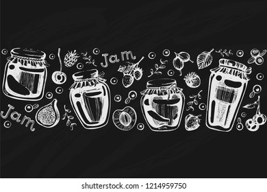 Vector set with hand drawn cheese
