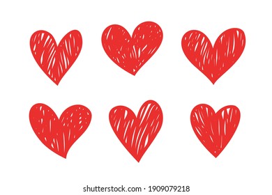 Coeur Dessin Stock Vectors Images Vector Art Shutterstock