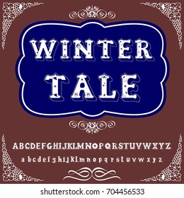 	
Vector set of handwritten ABC letters, numbers, and symbols. Handcrafted vector script alphabet calligraphy font, icon, letters named Winter Tale