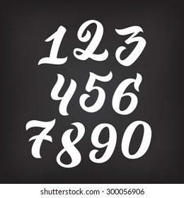 Calligraphy Numbers Images, Stock Photos & Vectors | Shutterstock