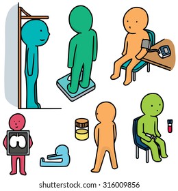 vector set of health check
