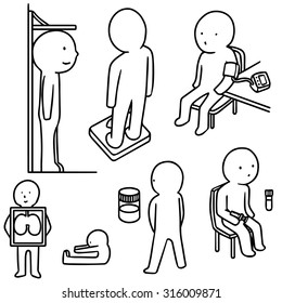 vector set of health check
