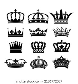 Conjunto Vectorial De Cuerdas Heráldicas Ilustración Aislada En Fondo Blanco