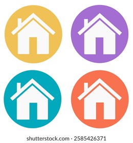 Vector Set of House Icons