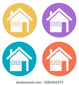 Vector Set of House Icons