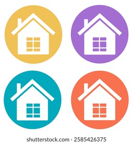 Vector Set of House Icons