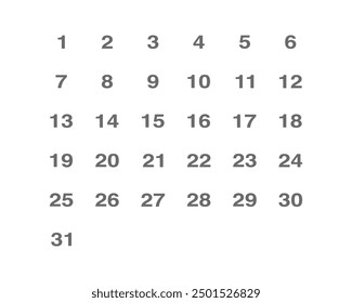 Vector set of icons. Daily, monthly, yearly calendar icon