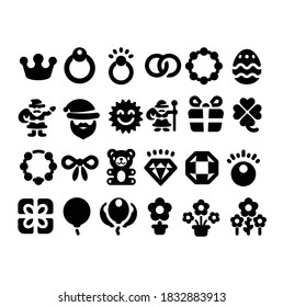 Vector set icons with long shadow on following themes - SEO and development, creative process, business and finance, office and business, security and protection, shopping and commerce