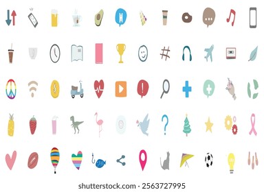 Vector set of illustrated people