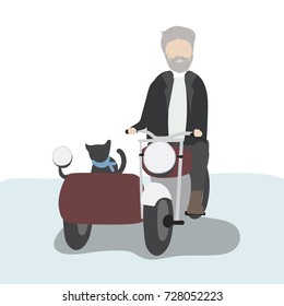 Vector set of illustrated people