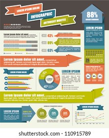 vector set of infographic elements