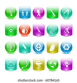 Vector set of interface elements