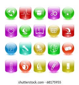 Vector set of interface elements