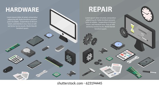 Pc Repair Banner Hd Stock Images Shutterstock