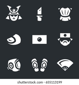 Vector Set of Japan Icons.