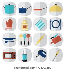 Vector Set: Kitchen Utensils Set