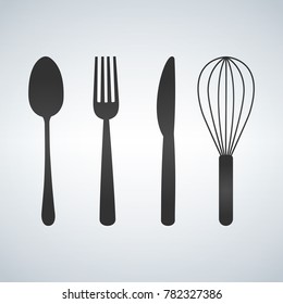 Vector Set Kitchen Utensils Set