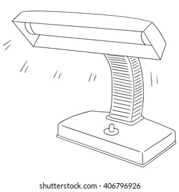 vector set of lamp